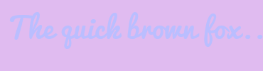 Image with Font Color BABEFF and Background Color E0BBF0